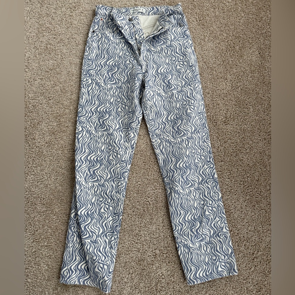 Abercrombie & Fitch 90s straight ultra high rise jeans